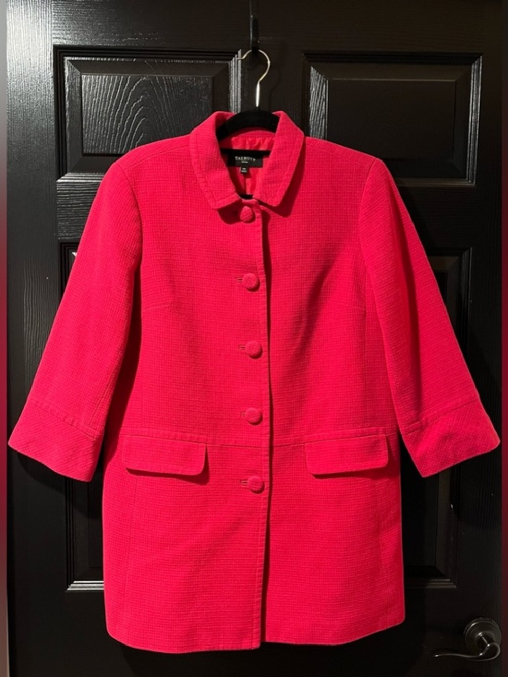 Talbots Raspberry Pink Coat